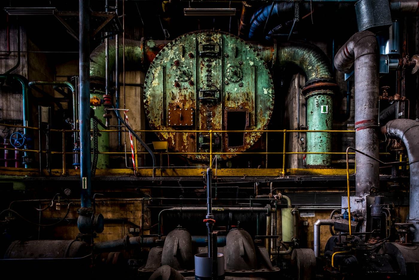 Rotating equipment overhaul during plant shutdown